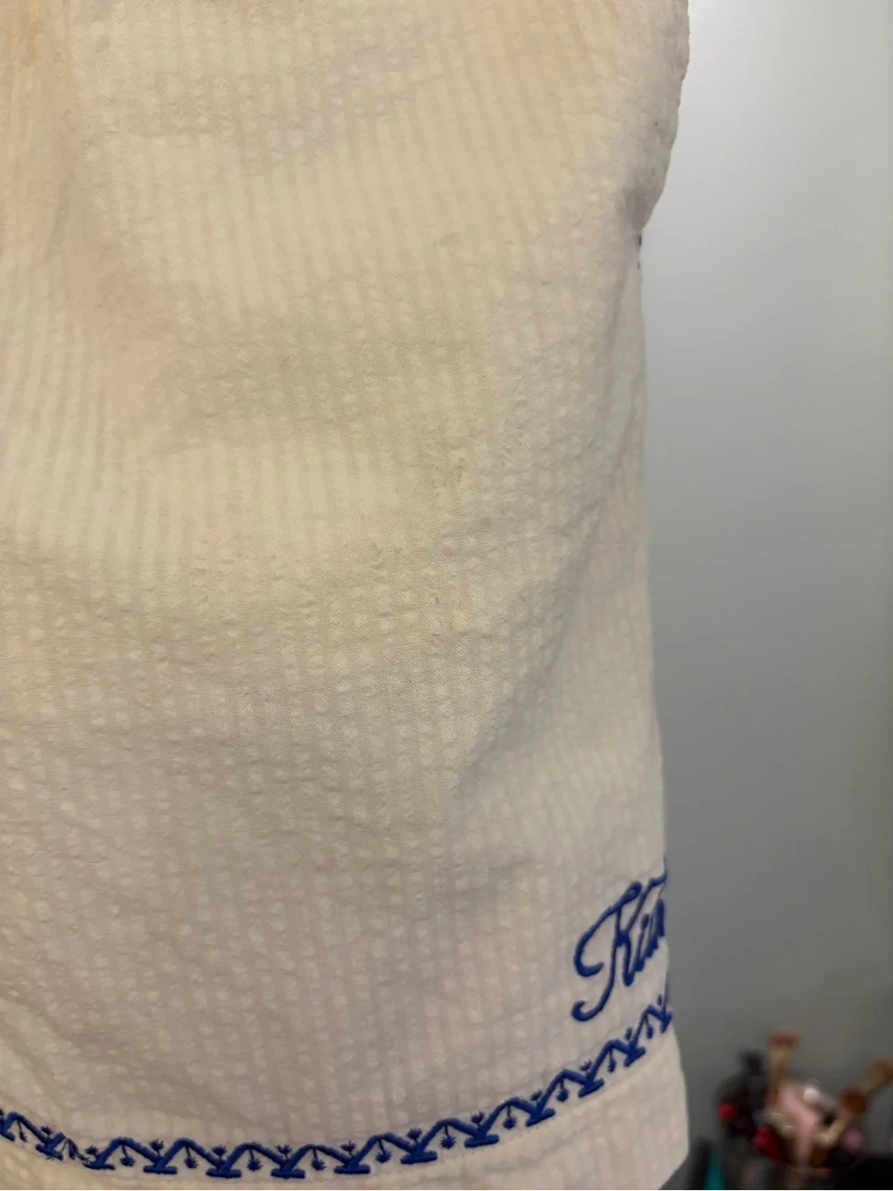Kith Kids Pre-Summer 2024 Embroidered Seersucker Set